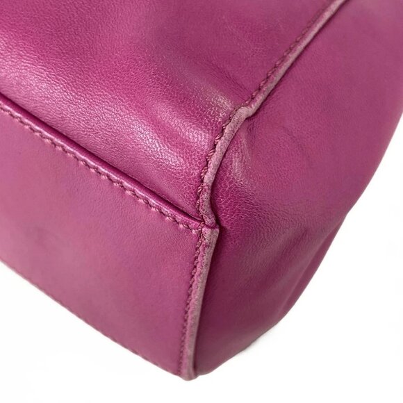 FENDI Peekaboo Iconic Small Pink Leather - Handbag - Picture 9 of 16